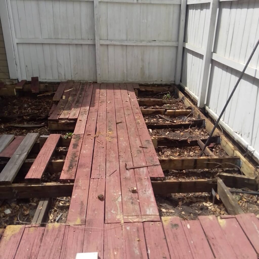 Deck Demolition Removal-Dear Junk