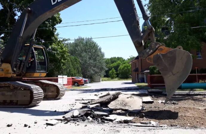 Asphalt Demolition Removal, Dear Junk