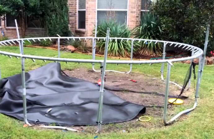 Trampoline Removal, Dear Junk